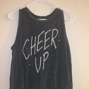 “Cheer up” tank top